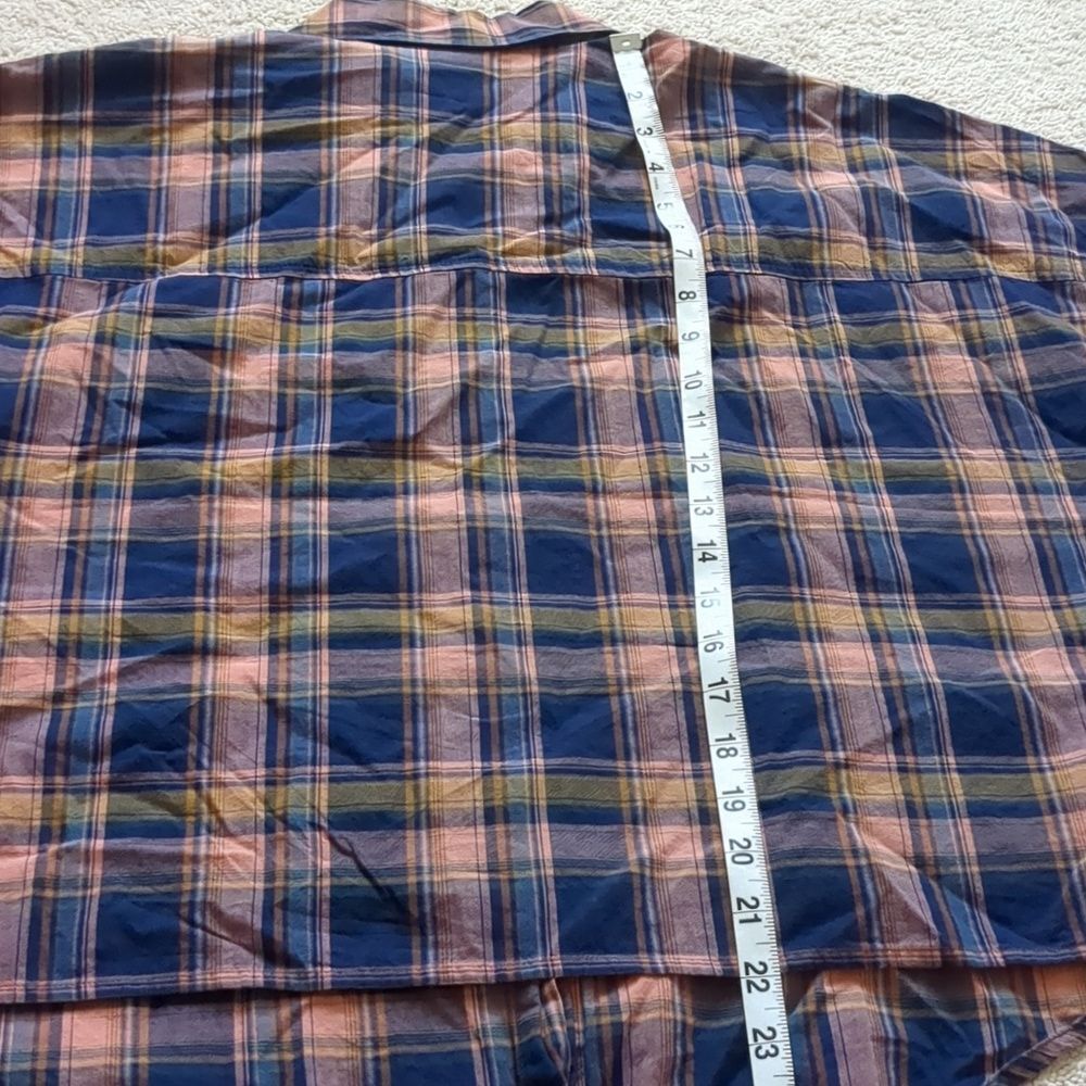 Madewell Front Tie Shirt Size M - Picture 9 of 9